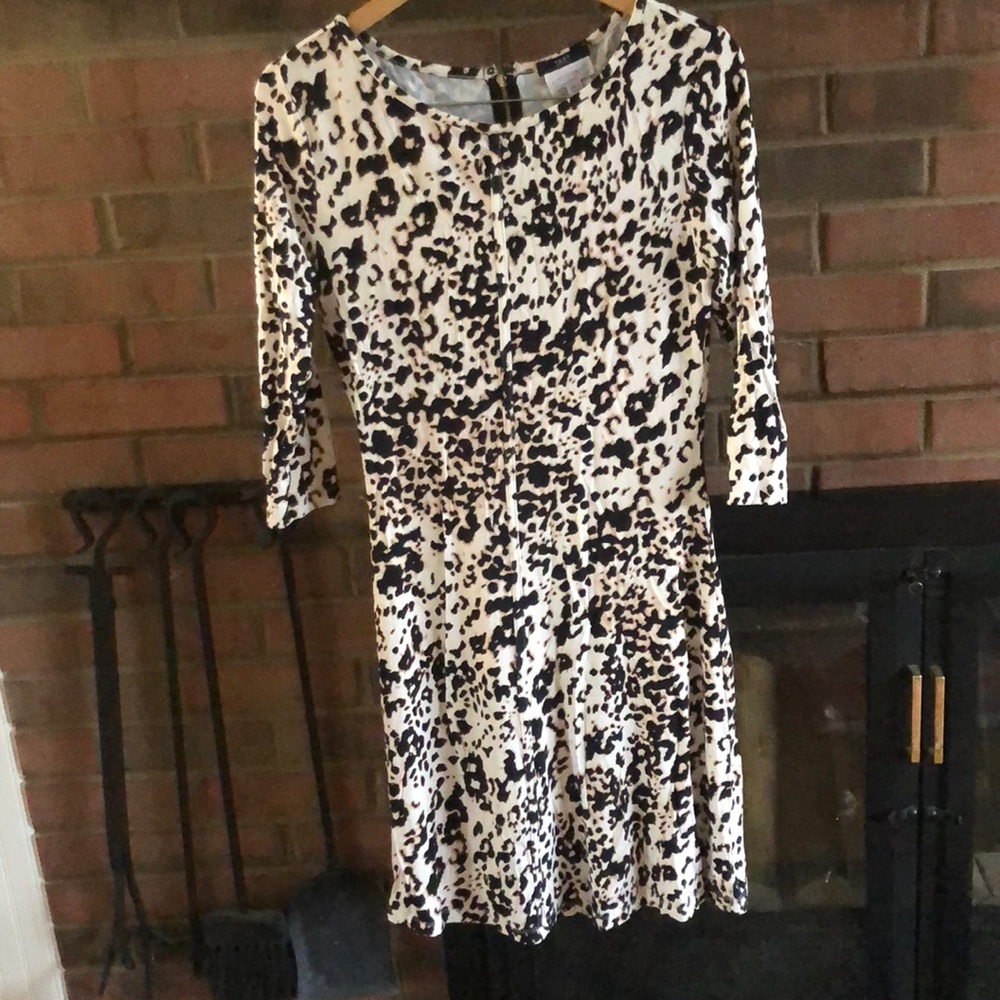 Tart animal print maternity dress